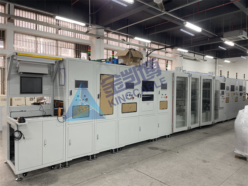 亚博网投伺服驱动器组装测试生产线