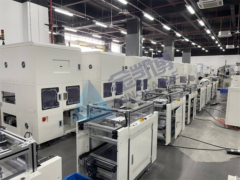 亚博网投座舱域控制器测试产线