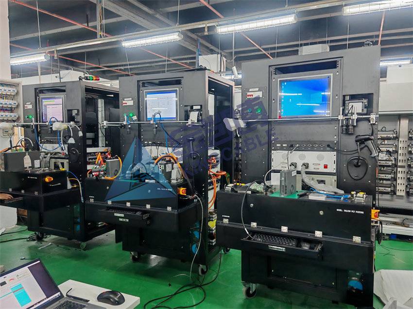 亚博网投伺服驱动器组装测试生产线